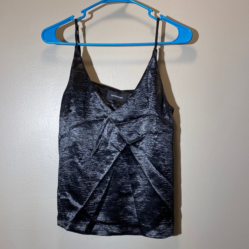 Minkpink black top women’s size small